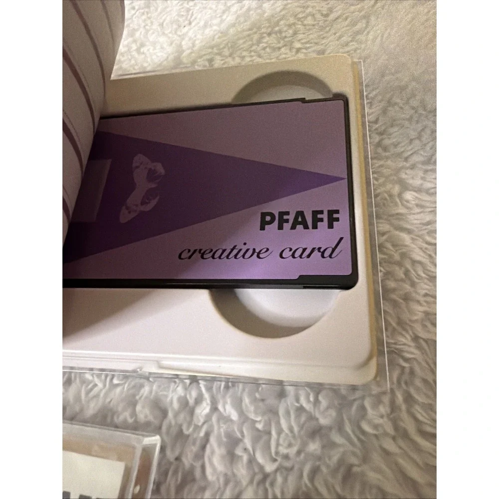 Pfaff Creative Fantasy Embroidery Cards & Memory Cards Lot of 4